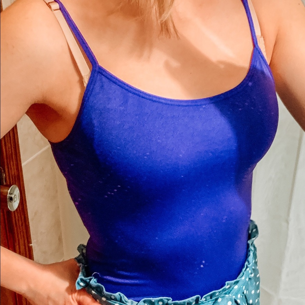 Royal blue camisole